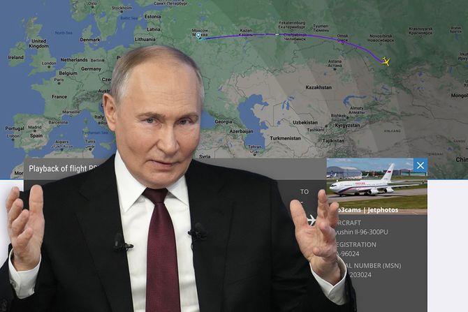 Vladimir Putin, Sibir, odmor Vladimir Putin, Sibir, odmor