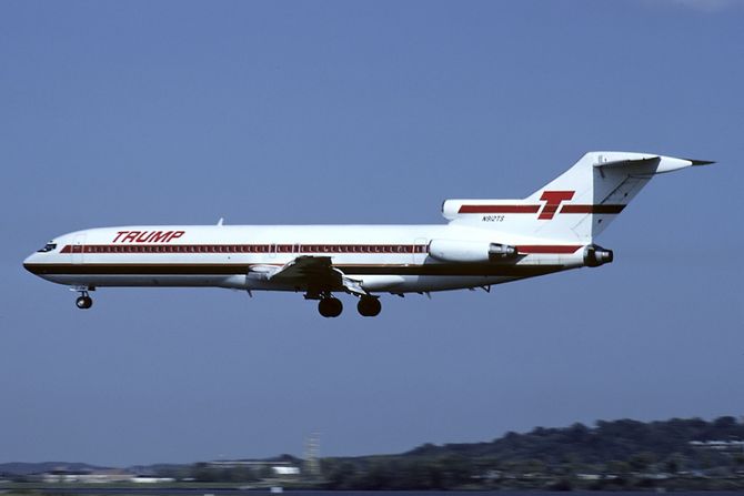 Trump Shuttle Boeing 727 Tramp