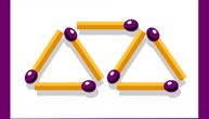 Mozgalica za najupornije: Dodajte samo 2 šibice da dobijete 8 trouglova
