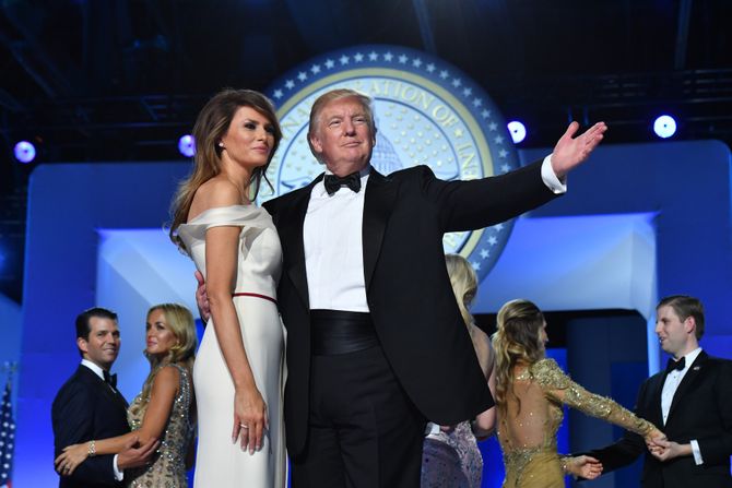 Donald Tramp i Melanija