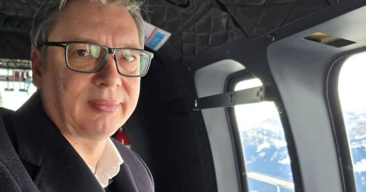 Predsednik Vučić iz helikoptera uputio važan poziv svim građanima Srbije