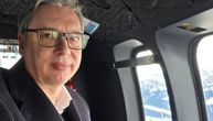 Predsednik Vučić iz helikoptera uputio važan poziv svim građanima Srbije