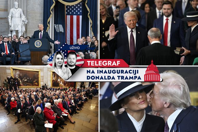 Donald Tramp inaguracija, zakletva, govor