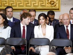 Džef Bezos i Loren Sančez na inauguraciji Donalda Trampa