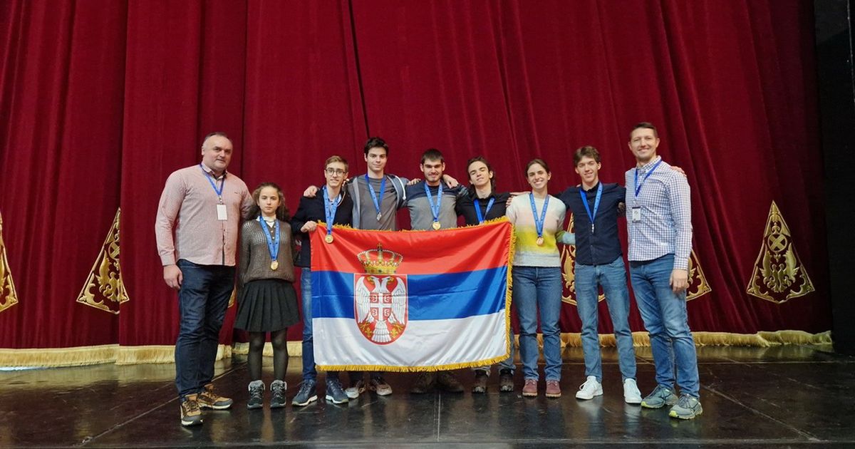 Sedam medalja za Srbiju: Učenici Matematičke gimnazije izdominirali na olimpijadi u Astani