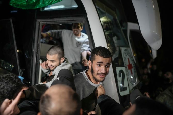 Oslobođeni Palestinci zatvorenici rat u Izraelu Oslobođeni Palestinci zatvorenici rat u Izraelu