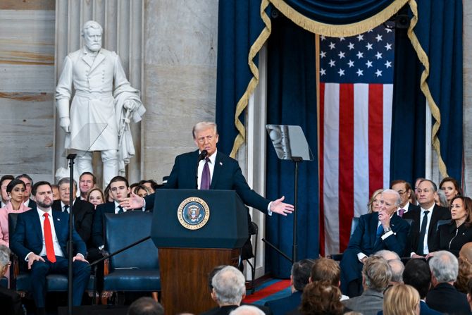 Donald Tramp se obraća svetu nakon polaganja zakletve