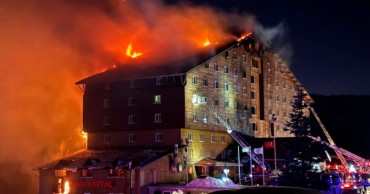 Svi detalji užasa u hotelu Grand u Turskoj: Otkriveno šta je rasplamsalo stihiju, gosti nisu našli izlaz