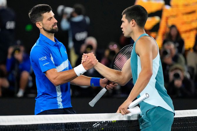Novak Đoković - Karlos Alkaraz Novak Đoković - Karlos Alkaraz