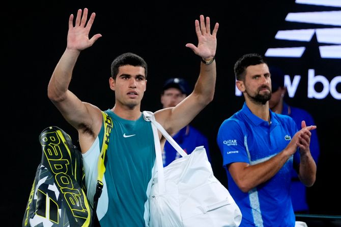Novak Đoković - Karlos Alkaraz Novak Đoković - Karlos Alkaraz