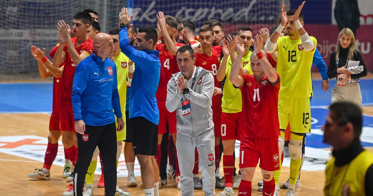 Selektor futsalera Srbije Dejan Majes saopštio spisak igrača za meč protiv Belgije, Orlovi brane prvo mesto