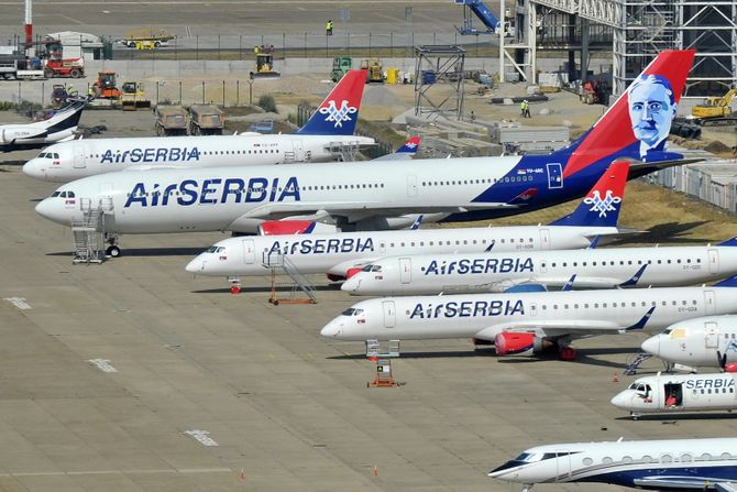 Jat Tehnika, Air Serbia