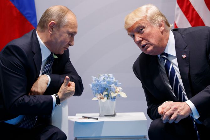 Vladimir Putin i Donald Tramp