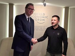 Vučić i Zelenski u Davosu