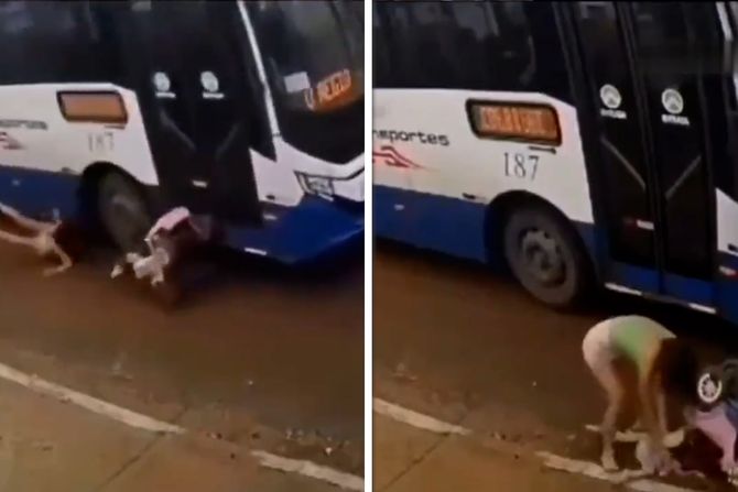 Autobus udario ženu Autobus udario ženu