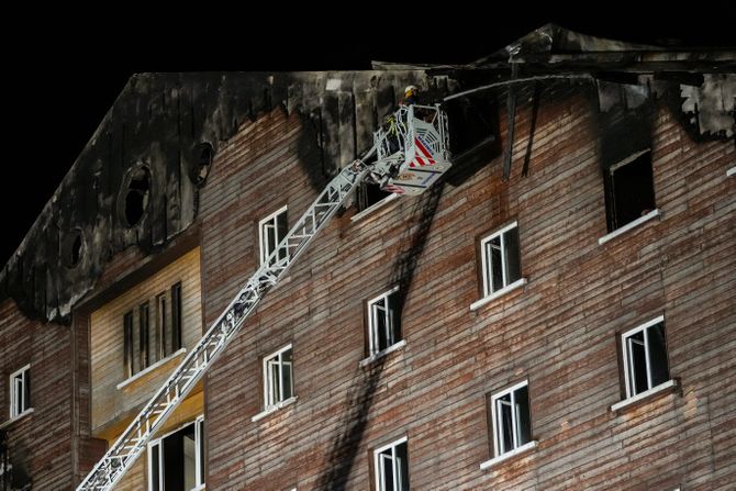 Turska hotel požar  Kartalkaja