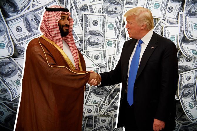 Donald Tramp i Mohamed bin Salman