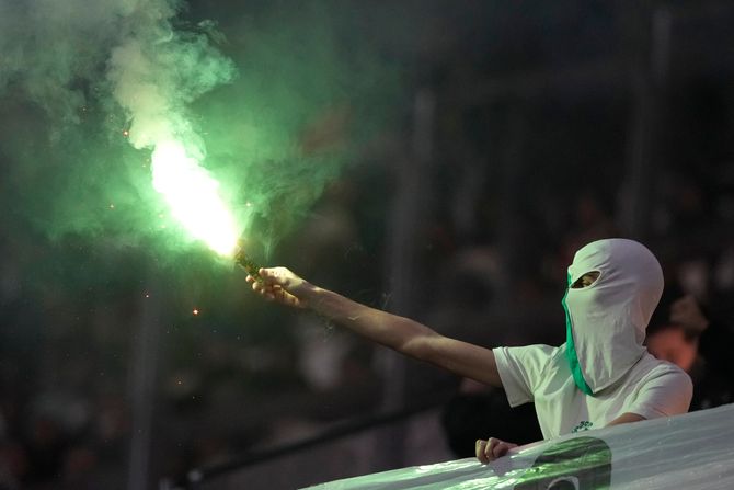 Navijač FK Sporting Lisabon Navijač FK Sporting Lisabon