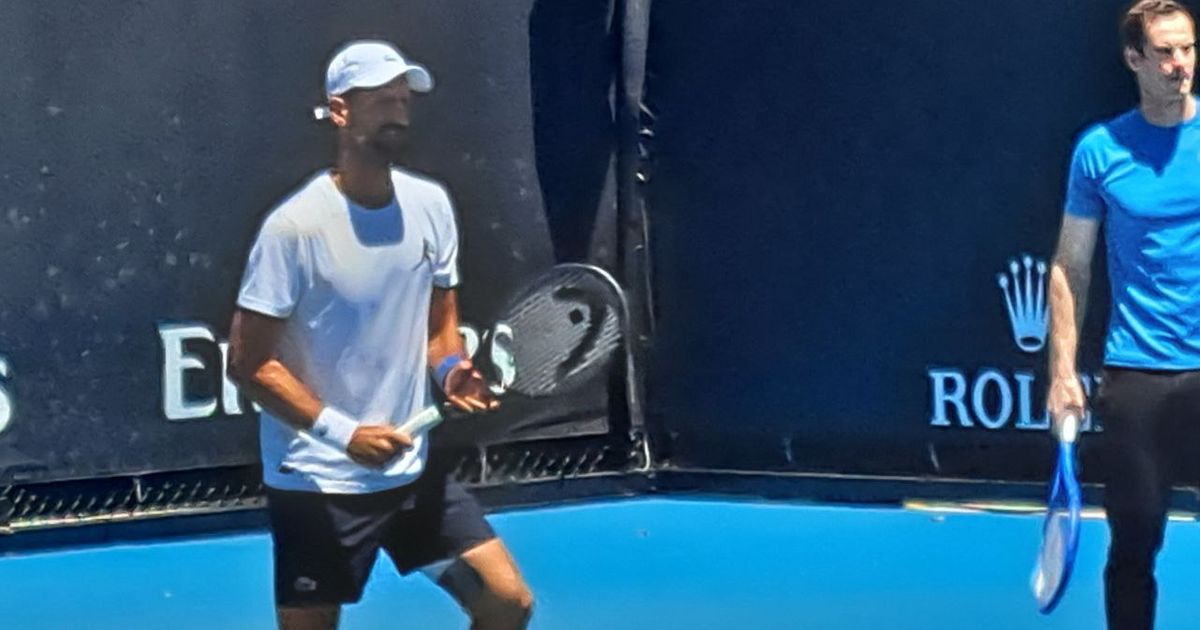 Novak na terenu posle povrede i Alkaraza: Pogledajte u kakvom mu je stanju noga