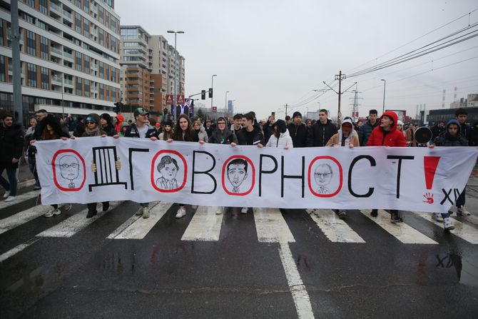 Protest studenata Beograd