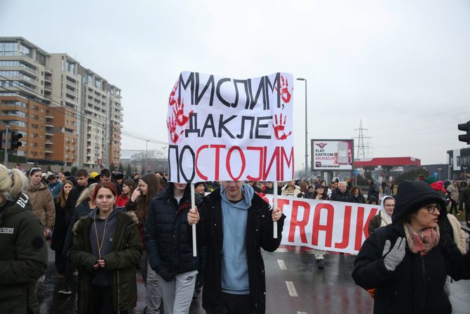 Protest studenata Beograd