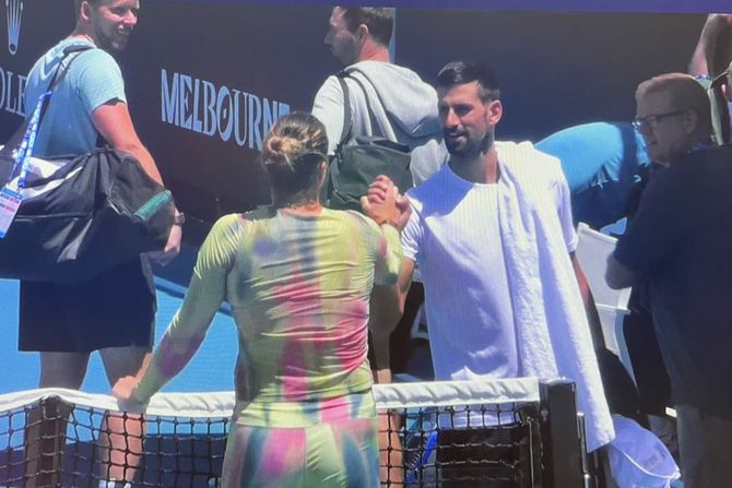 Arina Sabalenka, Novak Đoković