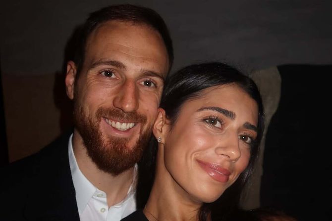 Olga Danilović i Jan Oblak Olga Danilović i Jan Oblak