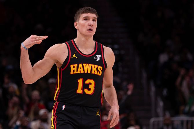 Bogdan Bogdanović - Atlanta Hoks Bogdan Bogdanović - Atlanta Hoks