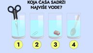 Viralna mozgalica koja testira vaš IQ: Koja čaša sadrži više vode? Samo najpametniji mogu da reše za 5 sekundi