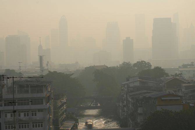 Tajland Bangkok zagađenje