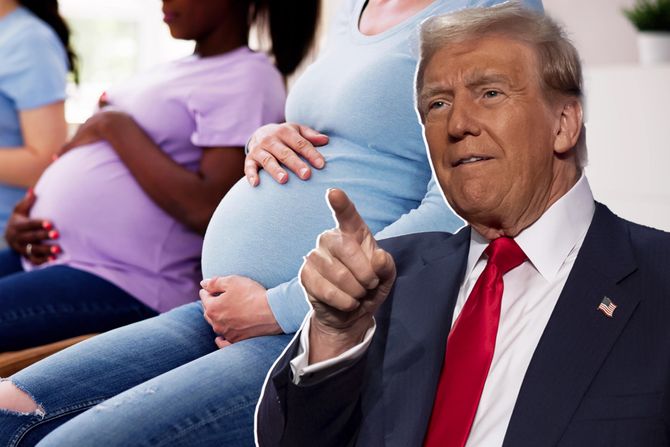 Donald Tramp, trudnice Donald Tramp, trudnice