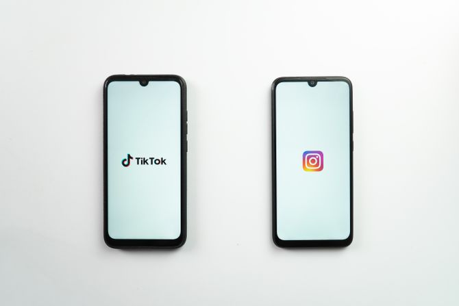 Instagram, TikTok aplikacija