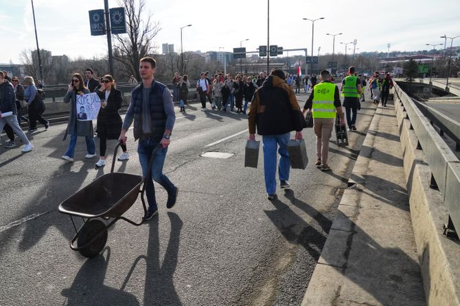 Autokomanda studenti blokada