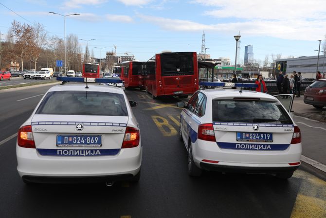Sudar autobusa Novi Beograd Sudar autobusa Novi Beograd