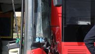 Žestok sudar dva autobusa kod TC Ušće: Naleteli jedan na drugog usred kružnog toka