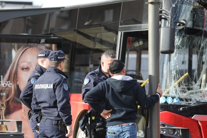 Sudar autobusa Novi Beograd Sudar autobusa Novi Beograd