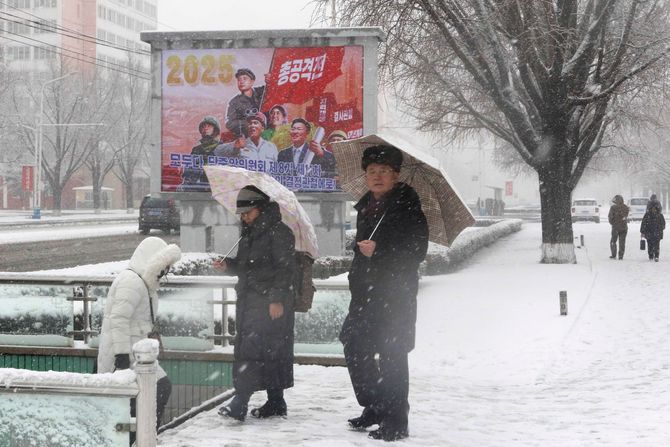 Sneg Južna Koreja