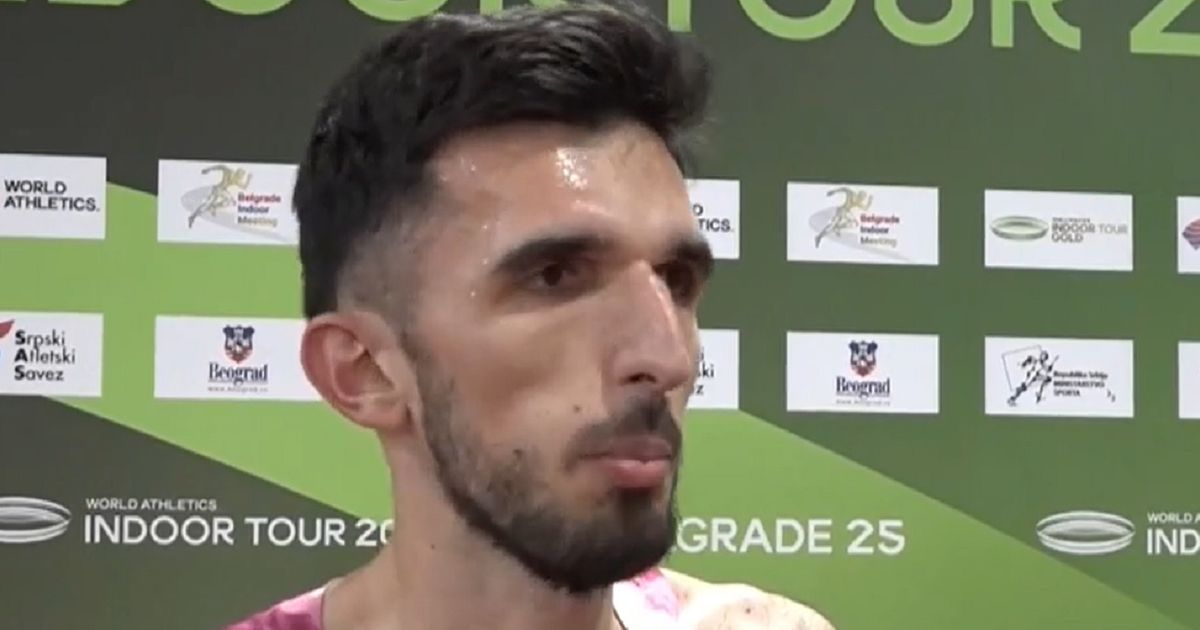 Elzan Bibić posle Belgrade Indoor Meetinga: "Hteo sam da otvorim sezonu sa 3:37, publika je bila divna"