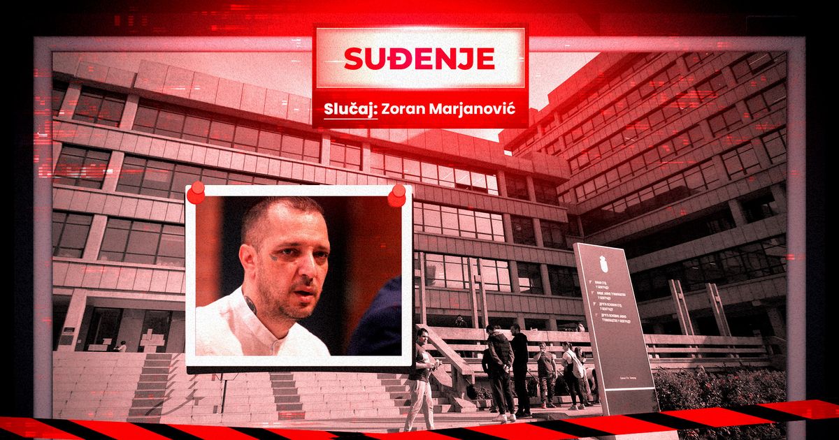 Zoran Marjanović ponovo iznosio odbranu, suđenje počelo iz početka: Svedočila Jelenina prijateljica