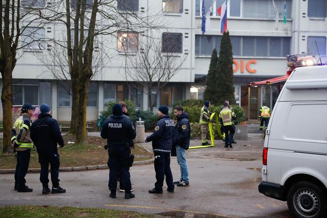 Požar u studentskom domu u Ljubljani