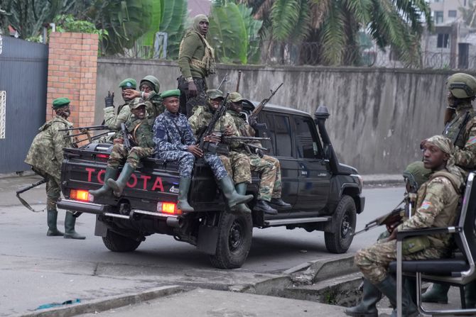 Pobunjenici iz grupe M23, Goma, Kongo