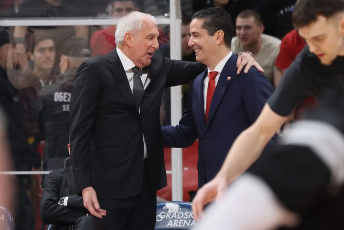 Janis Sferopulos, Željko Obradović Janis Sferopulos, Željko Obradović