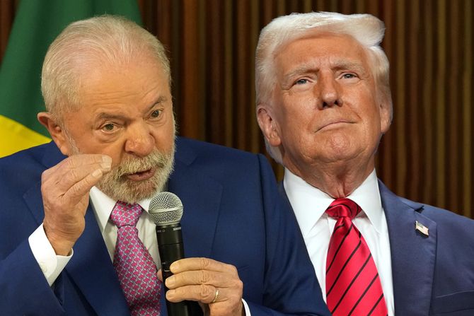 Luiz Inasio Lula da Silva i Donald Tramp