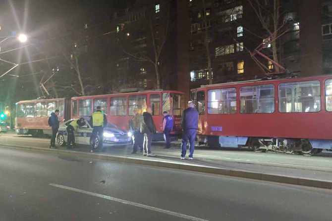 Sudar tramvaja, tramvaj, Bulevar, Bulevar kralja Aleksandra