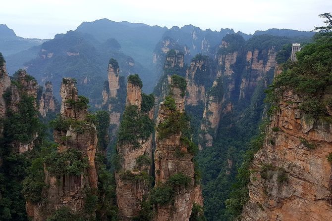 Nacionalni park Zhangjiajie, Kina