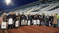 Partizan imao posebne goste: Članovi udruženja MNRO Zvezdara bili na meču protiv Spartaka