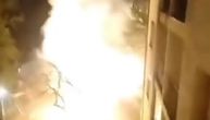 Huliganski haos na Karaburmi: Žestoka tuča Grobara i Plave unije, baklje letele na sve strane!