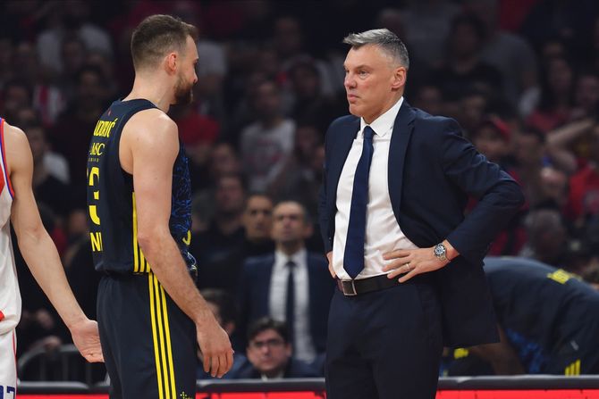 Marko Gudurić i Šarunas Jasikevičijus - KK Fenerbahče