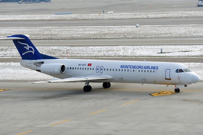 Montenegro Airlines poslednji avion