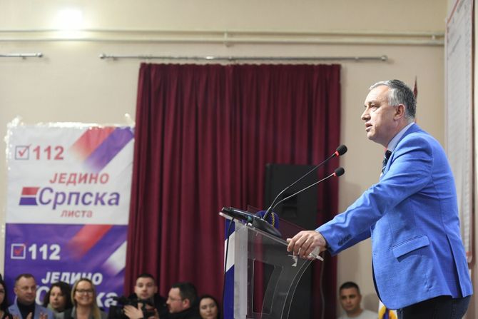 Miting Srpske liste u Donjoj Gušteri